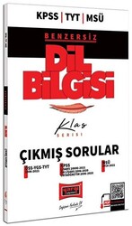 KPSS TYT MSÜ Klas Serisi Benzersiz Dil Bilgisi Çıkmış Sorular - Yargı Yayınevi