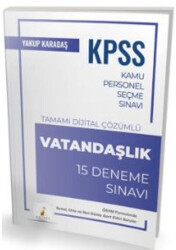 KPSS Vatandaşlık 15 Deneme Çözümlü - 1