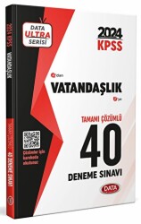 2024 KPSS Ultra Serisi Vatandaşlık 40 Deneme Sınavı - 1