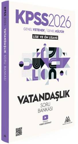 KPSS Vatandaşlık Soru Bankası 2026 - 1