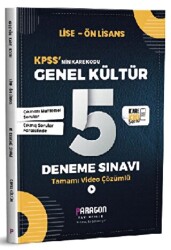 KPSS’nin Karekodu Genel Kültür 5 Deneme Sınavı - 1