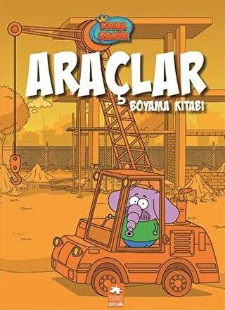 Kral Şakir Araçlar Boyama Kitabı - 1