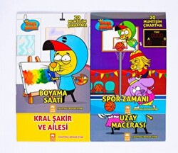 Kral Şakir Boyama Set 4 Kitap - 1