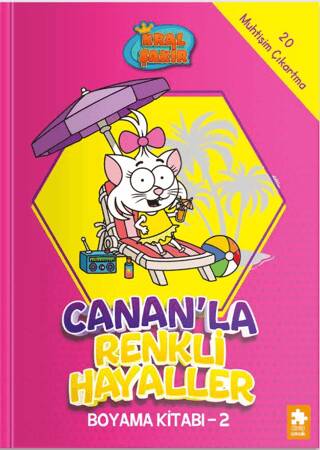 Kral Şakir - Canan’la Renkli Hayaller Boyama Kitabı- 2 - 1