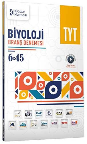 TYT Biyoloji 6 x 45 Branş Deneme - 1