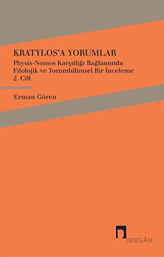 Kratylos`a Yorumlar 2. Cilt - 1