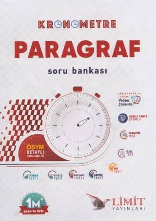 Kronometre Paragraf Soru Bankası - 1