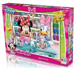 Ks Puzzle Minnie Mouse Puzzle 100 Parça - 1