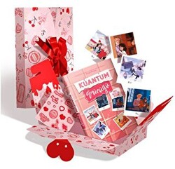 Kuantum Öpücüğü Sevgililer Günü Özel Kutulu Set - Ren Kitap