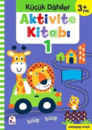 Küçük Dahiler Aktivite Kitabı 1 3+ Yaş - 1