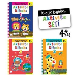 Küçük Dahiler Aktivite Seti 4+ Yaş 3 Kitap Takım - 1