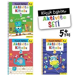 Küçük Dahiler Aktivite Seti : 5 + Yaş 3 Kitap Takım - 1