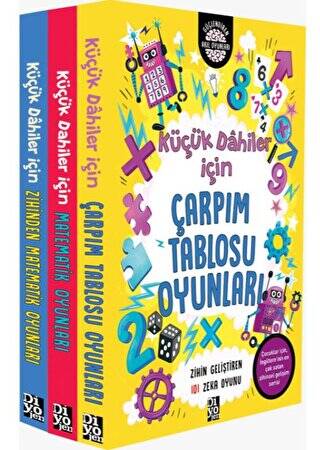 Küçük Dahiler Matematik Seti 3 Kitap - 1