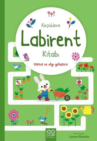 Küçüklere Labirent Kitabı - Dikkat ve algı geliştirir - 1