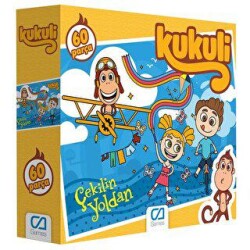 Kukili 60 Parça Çocuk Puzzle - 1
