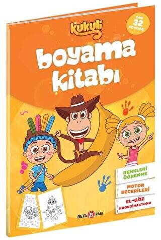 Kukuli Boyama Kitabı - 1