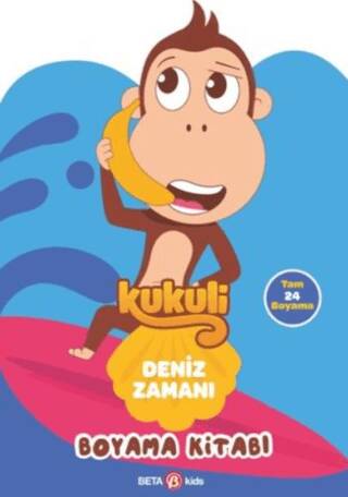 Kukuli Deniz Zamanı Boyama Kitabı - 1