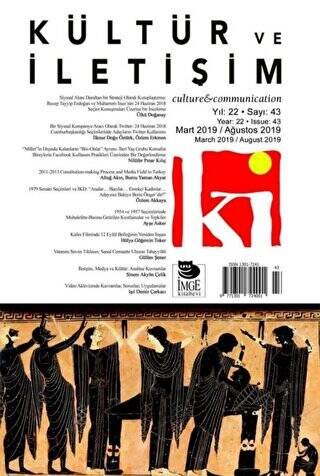 Kültür ve İletişim Sayı: 43 - 1