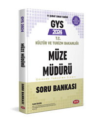 2024 GYS T.C Kültür Ve Turizm Bakanlığı Müze Müdürü Görevde Yükselme Sınavı Soru Bankası - 1