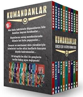 Kumandanlar Seti 10 Kitap Takım Kutulu - 1