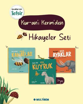 Kur-an`ı Kerimden Hikayeler Seti 3 Kitap - 1