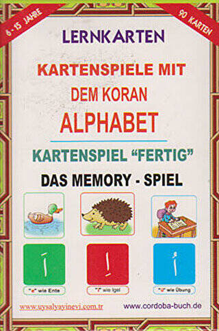 Kur’an Harfleri Tamam Oyunu Almanca Kod: 202 - 1
