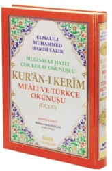 Kur`an-ı Kerim Meali ve Türkçe Okunuşu Üçlü, Orta Boy, Bilgisayar Hatlı, Kod: 006 - Seda Yayınları