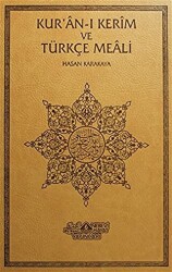 Kur`an-ı Kerim ve Türkçe Meali Orta Boy - Deri Ciltli - 1