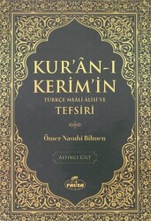 Kur`an-ı Kerim`in Türkçe Meali Alisi ve Tefsiri 6.Cilt - 1