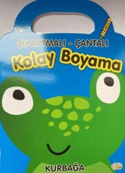 Kurbağa - Çıkartmalı-Çantalı Kolay Boyama - 1