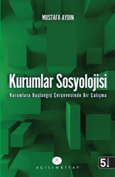Kurumlar Sosyolojisi - Açılım Kitap