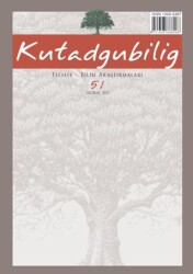 Kutadgubilig: Felsefe-Bilim Araştırmaları Dergisi Sayı: 51 Temmuz 2025 - Dergah Yayınları