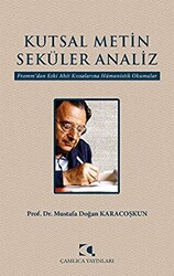Kutsal Metin Seküler Analiz - 1