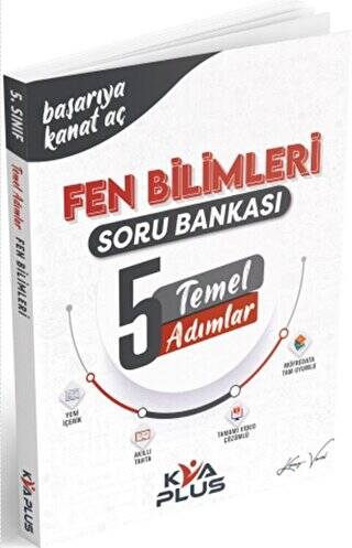 KVA Yayınları 5. Sınıf Fen Bilimleri Temel Adımlar Soru Bankası - 1