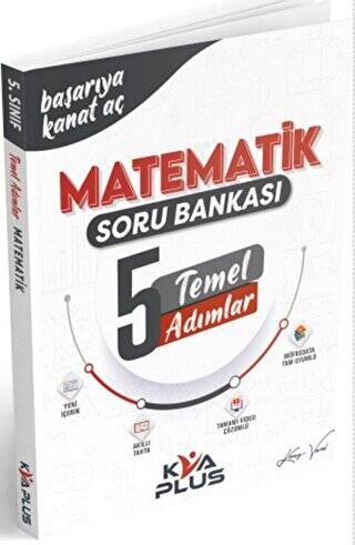 KVA Yayınları 5. Sınıf Matematik Temel Adımlar Soru Bankası - 1