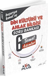KVA Yayınları 6. Sınıf Din Kültürü ve Ahlak Bilgisi Temel Adımlar Soru Bankası - 1
