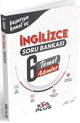 KVA Yayınları 6. Sınıf İngilizce Temel Adımlar Soru Bankası - 1
