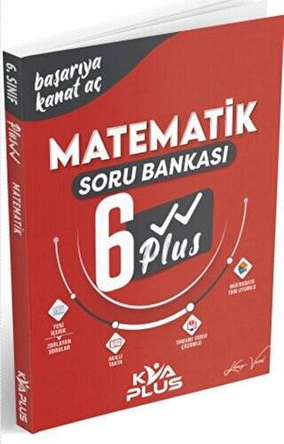 KVA Yayınları 6. Sınıf Matematik Plus Serisi Soru Bankası - 1