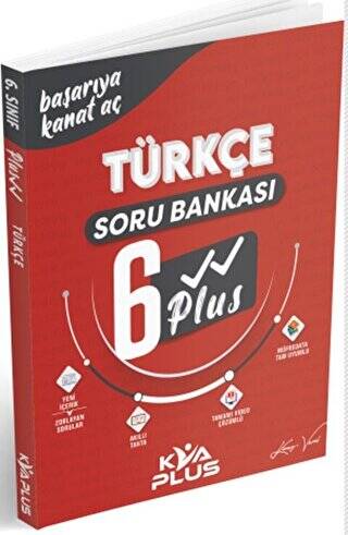 KVA Yayınları 6. Sınıf Türkçe Plus Serisi Soru Bankası - 1