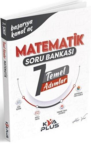 KVA Yayınları 7. Sınıf Matematik Temel Adımlar Soru Bankası - 1