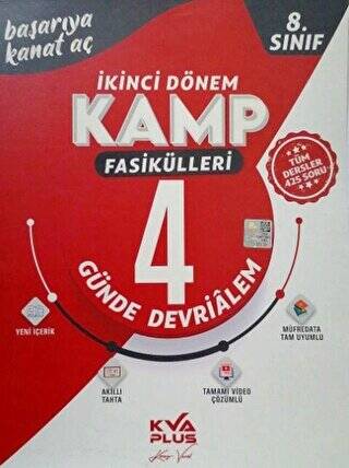 KVA Yayınları 8. Sınıf 2. Dönem Kamp Fasikülleri 4 Günde Devri Alem - 1