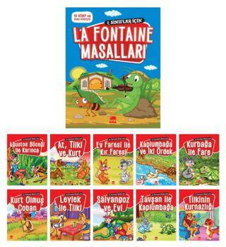 La Fontaine Masalları 10 Kitap+Soru Kitapçığı - 1