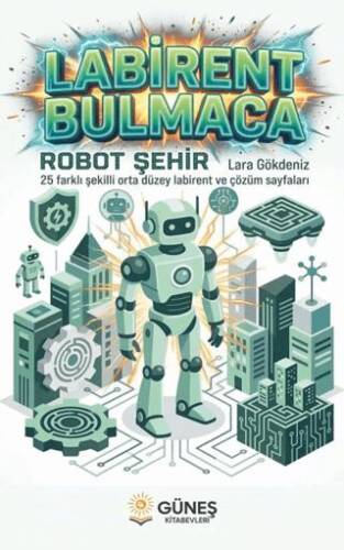 Labirent Bulmaca Robot Şehir - 1