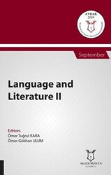Language and Literature II AYBAK 2019 Eylül - Akademisyen Kitabevi