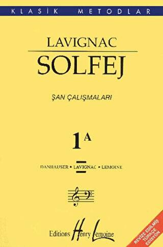 Lavignac Solfej 1A Büyük Boy - 1