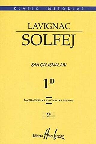 Lavignac Solfej 1D Küçük Boy - 1
