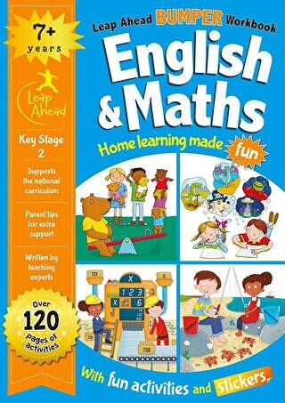 Leap Ahead Bumper Workbook: 7+ Years English and Maths - 1