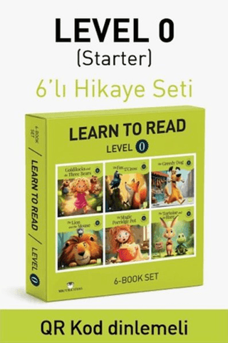 Learn to Read Level 0 İngilizce Hikaye Seti 6 Kitap - 1