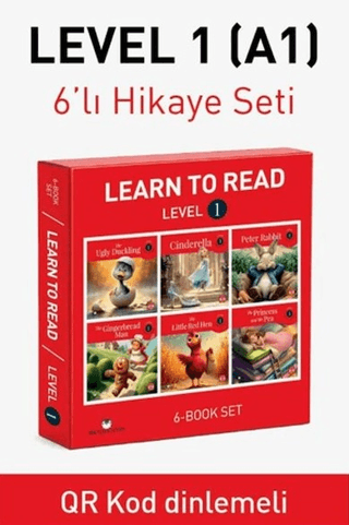 Learn to Read Level 1 İngilizce Hikaye Seti 6 Kitap - 1