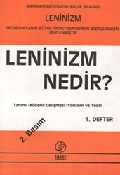 Leninizm Nedir? 1. Defter - 1